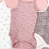 NEXT Baby Baby 3 Pack Vest Bodysuits Pattern