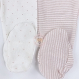 HM 3-pack leggings Light pink/Spotted