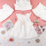 OLD NAVY Baby Ruffle-Sleeve Tiered Eyelet Dress for Baby