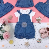 HM Ruffled Overall Shorts