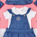 HM Ruffled Overall Shorts
