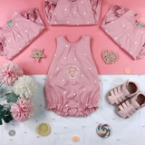 HM Baby Patterned jersey romper suit