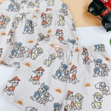 GEORGE Kid PAW Patrol Beige Vest and Shorts Outfit