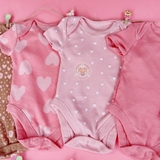 GEORGE Baby Printed Envelope Neck Bodysuits 10 Pack