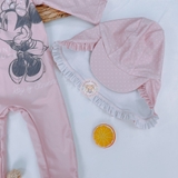 GEORGE Baby Disney Minnie Mouse All in One Swimsuit and Keppi Hat