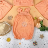 HM Baby Flounce-trimmed romper suit