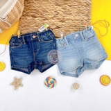 OLD NAVY Kid Unisex Pull-On Jean Shorts 2-Pack for Toddler