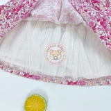 M&S Cotton Floral Smock Dress Pink Mix