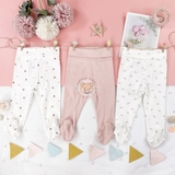 HM Baby Set of 3 pants Powder pink/2021