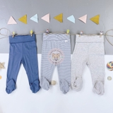 HM Baby Set of 3 pants Blue/border