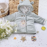 TU CLOTHING Baby Light Green Corduroy Jacket