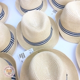 HM Straw Hat with black label