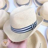 HM Straw Hat with black label