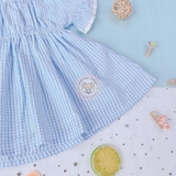 Reserved CHECK COTTON DRESS