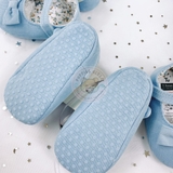 TU Blue Corduroy Ballet Shoes