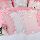 HM Baby 3-pack sleep rompers