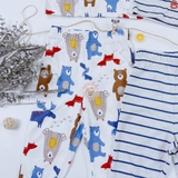 MATALAN Kid Unisex 2 Pack Woodland Pyjamas