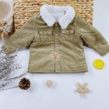 TU CLOTHING Baby Khaki Corduroy Trucker Jacket