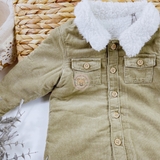 TU CLOTHING Baby Khaki Corduroy Trucker Jacket