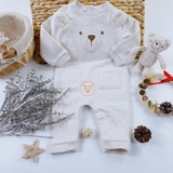 GEORGE Baby Bear All in One and Soft Toy Set