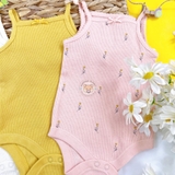 TU CLOTHING Baby Rib Bodysuits 3 Pack