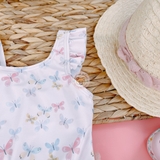 TU CLOTHING Baby Butterfly Print Tutu Swimsuit