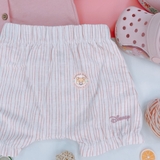 TU CLOTHING Baby Disney Minnie Mouse Top & Linen-Rich Shorts