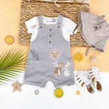 TU CLOTHING Baby Peter Rabbit Dungarees & Bodysuit