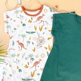 TU CLOTHING Baby Australian Animals Rompers 3 Pack