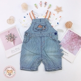 MATALAN Boys Dinosaur Dungaree Set
