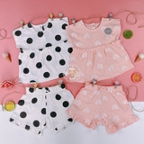 GEORGE Baby Printed Top and Shorts Outfit 2 Pack