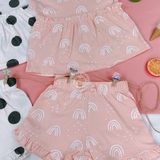 GEORGE Baby Printed Top and Shorts Outfit 2 Pack