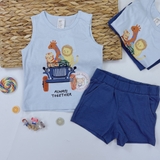 HM Baby 2-piece printed set