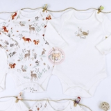 TU Baby Woodland Print Bodysuits 5 Pack