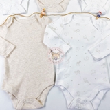 TU Baby Safari Long Sleeve Bodysuit 5 Pack