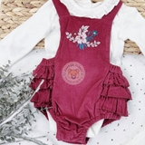 TU Baby Red Body, Bodysuit & Tights Set