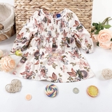 OLD NAVY Baby Long-Sleeve Twill Floral Dress for Baby