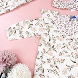 OLD NAVY Baby Long-Sleeve Floral One-Piece and Headband Set for Baby