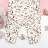 OLD NAVY Baby Long-Sleeve Floral One-Piece and Headband Set for Baby
