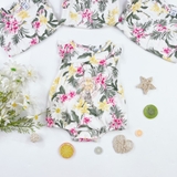 OLD NAVY Baby Short-Sleeve Printed Romper for Baby