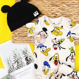 HM Baby 3-piece printed set Cream/Mickey Mouse