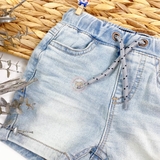 NEXT Baby Jersey Denim Shorts