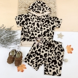 NEXT Kid Mk Animal Hoodie and Shorts