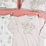 HM Baby 3-pack cotton pyjamas Light pink/Rabbit
