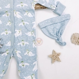 NEXT Baby Snowman Sleepsuit