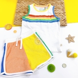 NEXT Kid L Bird Vest/shorts