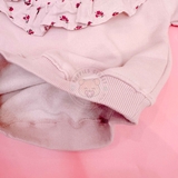 ZARA KID FLORAL RUFFLE SWEATSHIRT