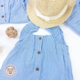 H&M Cotton romper suit blue