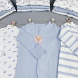 TU CLOTHING Blue Dinosaur Sleepsuit 3 Pack