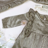 HM Flounce-trimmed dress